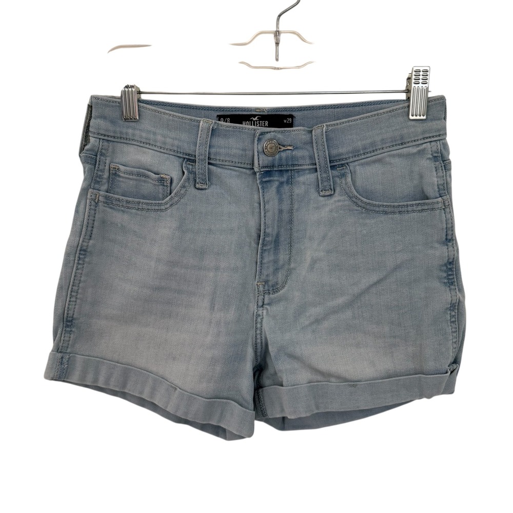 Hollister California High Rise Short 3 Inch Soft Stretch Denim Womens Size 29